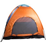 Verk 14536 Tent for 2 persons with mosquito net, blue-orange - Tent