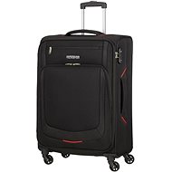 American Tourister Large suitcase 80 cm Summer Session black / orange - Suitcase