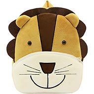 Excellent Suede Backpack Brown Lion - Small Backpack