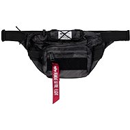 ALPHA INDUSTRIES Tactical Waist bag black camo - Bum Bag
