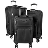 Monopol Cadiz Black 3-set suitcase set - Case Set