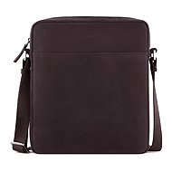Bugatti Men's leather shoulder bag Luca brown - Shoulder Bag