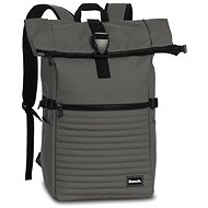 Bench Backpack Quilted Roll-top XL Dark Grey - Backpack