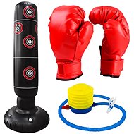 Pronett XJ5099 Inflatable boxing bag with gloves - Punching Bag