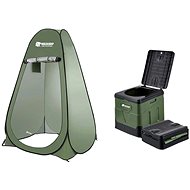 Holdcarp Portable Toilet & Hygiene Tent Set Portable Toi BIG + Toilet & Shower Tent - Chemical Toilet