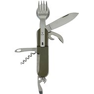 MFH Folding knife with cutlery and sheath - Multitool 
