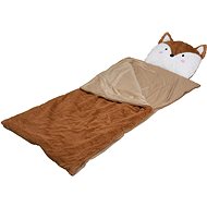 H&L Sleeping bag for children Fox 160 × 64cm, brown - Sleeping Bag