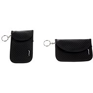 Xtrobb 24529 Anti-signal theft case - usada 2 pcs, black - Wallet