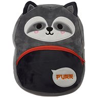 Kids Backpack Plush Raccoon Adoramals - Children's Backpack