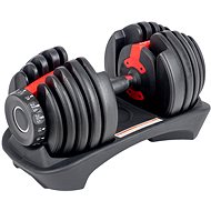 Acra Set of 15 dumbbells in 1, adjustable dumbbell 24 kg - Dumbell Set