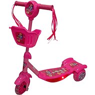 Kubisport Scooter for children, light, 3-wheel, pink - Children's Scooter