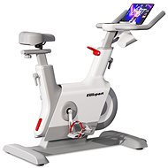 KUBIsport Magnetic bike trainer BC91EK wireless, self-charging, Bluetooth, white - Spin Bike