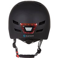 BLUETOUCH Safety helmet with LED - black, S - Bike Helmet