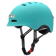 BLUETOUCH Safety helmet with LED - blue, S - Bike Helmet