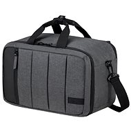 American Tourister Streethero 3 Backpack and bag in one - Way Boarding Bag Grey Melange - Travel Bag