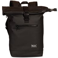 Bench Backpack Quilted Roll-top Black - Backpack