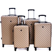 Bertoo Roma Champagne Travel case, 4in1 set - Case Set