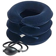 Verk 24421 Fixation neck inflatable triple pillow blue - Inflatable Pillow