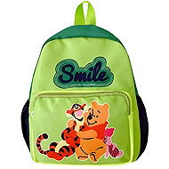 DISNEY Backpack with pockets green - Teddy Bear and Tiger - Small Backpack