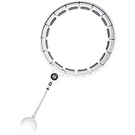 Trizand 25254 Massage Hula Hoop with weights, white - Hula Hoop