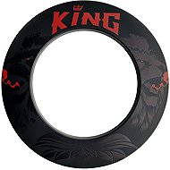 MASTER King sisal target ring, 3D printed, black - Dartboard Catch Ring