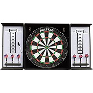 MASTER Aluminium cabinet with target and darts - Dartboard Cabinet