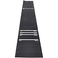 MASTER Carpet for darts with distances, black and white - Carpet