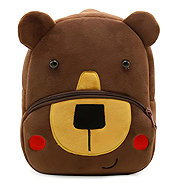 Excellent suede brown - Bear cub - Children's Backpack