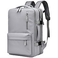 eCa PL176 Travel Backpack 27 l, USB, grey - Cestovní batoh