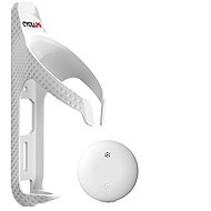 Cycplus bottle basket Cyclami + AirTag, white - Bicycle Drink Holder
