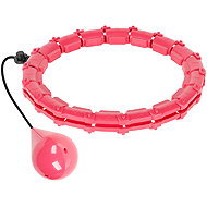 Rebel RBA-3065 Massage Hula Hoop with weights 50 cm, pink - Hula Hoop