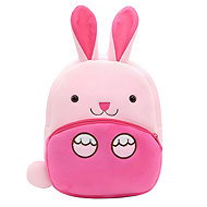 Excellent Suede Backpack Pink - Rabbit - Small Backpack