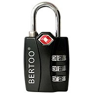 BERTOO TSA padlock, black - Padlock