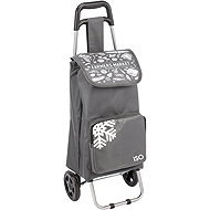 DOCHTMANN Refrigerated shopping trolley, 30 × 32 × 92 cm, grey - Shopping Trolley