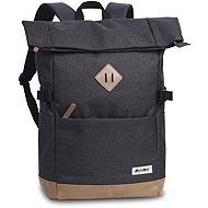 Bestway Backpack Rolltop Two Tone Black/Brown - Backpack