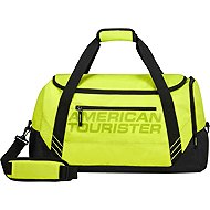 American Tourister Bag Urban Groove UG23 Duffle Sport Black/Lime - Sports Bag
