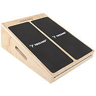 Trizand 27130 Adjustable Wooden Calf Stretching Platform, 31 × 39cm - Fitness Accessory