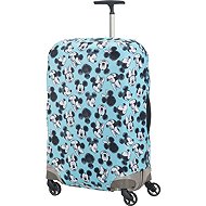 Samsonite Medium suitcase cover Disney Mickey/Minnie Blue - Luggage Cover