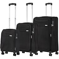 Carry On Case Set Air Black 3 pcs - Case Set