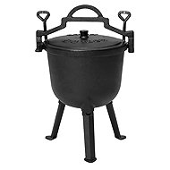MultiGarden VK5L Standing Cast Iron Cauldron 5L - Camping Pot