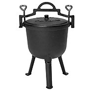 MultiGarden VK8L Free-standing Cast Iron Cauldron 8L - Camping Pot