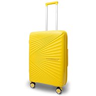 WORLDPACK Medium suitcase 66 cm Vegas Bright Yellow - Suitcase