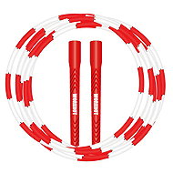 WORKOUT Bead jump rope, adjustable, red - Skipping Rope
