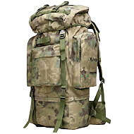 RealG RC-K-1125 Tactical military hiking backpack 65 l, green camouflage - Backpack