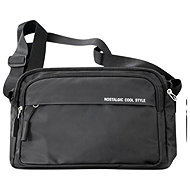 Verk 27792 Multifunctional shoulder bag 30 × 9 × 21 cm, black - Shoulder Bag