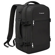 Trizand 27657 Travel airplane backpack 20 l, 40 × 25 × 20 cm, black - Backpack