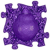 MUFFIK Hedgehog - hard purple - Acupressure Mat