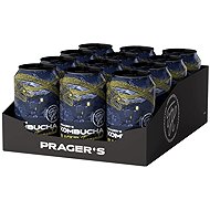 PRAGER' S Kombucha Black - 12 × 330 ml - Drink