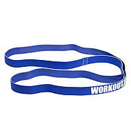 WORKOUT Long textile resistance band - blue - Resistance Band