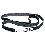 WORKOUT Long textile resistance band 60 kg - black - Resistance Band